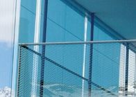 High Durability Stainless Steel Architectural Mesh For Balcony / Car Park Protection