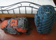 Hand Made Luggage Security Mesh , Durable Backpack Security Net SGS Approved