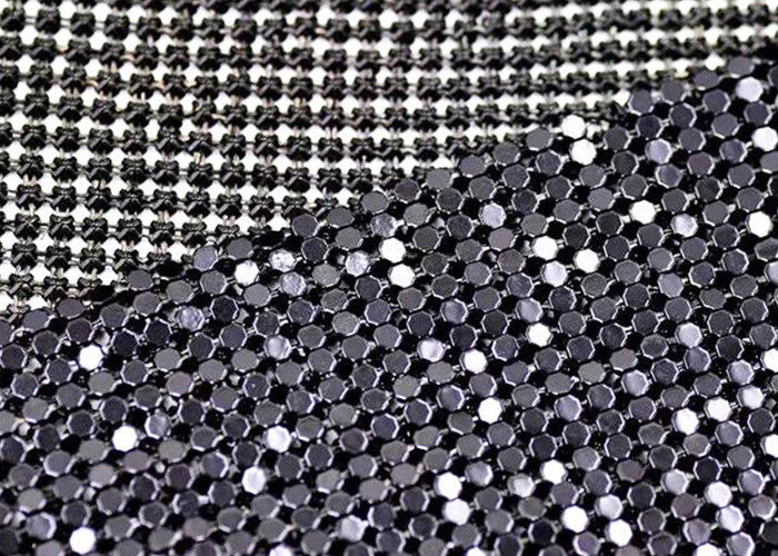 Plain Weave Metallic Silk Fabric 3mm Shiny Cloth Fashion Accesory