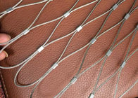 Multifunctional Architectural Wire Rope Mesh , Stainless Steel Wire Netting